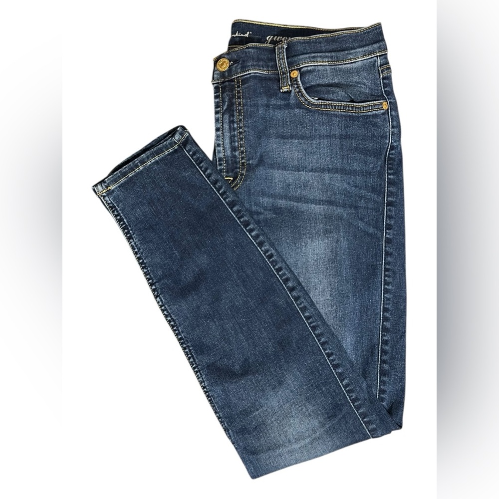 7 For All Mankind Dark Blue Skinny Jeans